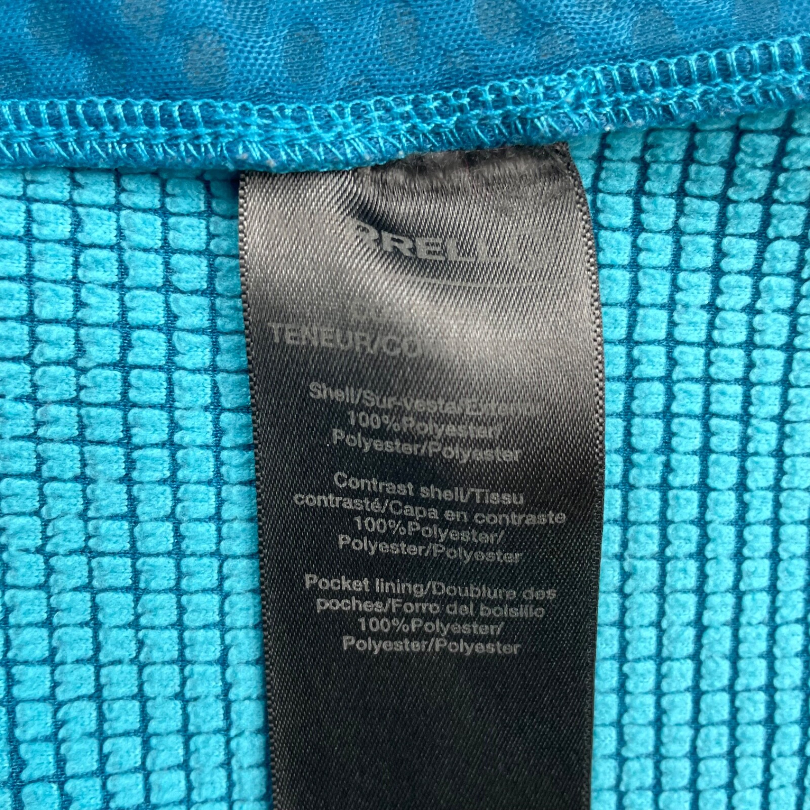 Merrell Men's Self Regulate Full Zip Jacket Teal … - image 5