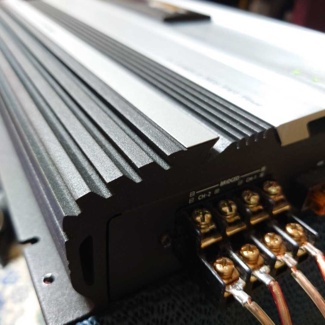 Alpine MRV-F407 4 Channel Car Audio Amplifier Powerful Sound