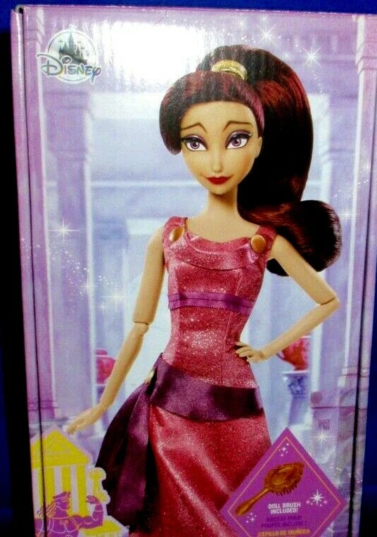 DISNEY STORE HERCULES MEGARA CLASSIC BARBIE DOLL W BRUSH