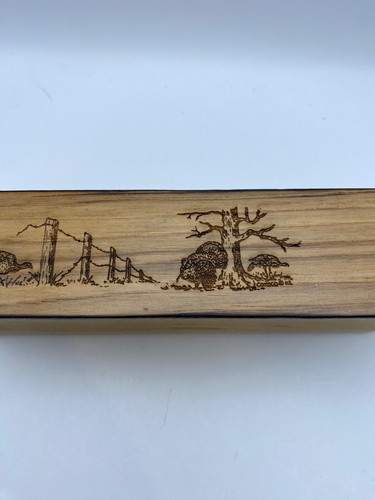 Genuinely Amish Crafted "Old Faithful" Turkey Box Call - New, Unused! Wooden! - Picture 6 of 10