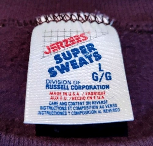 Vintage Cats Sewing Grandma Sweatshirt Grandmacore USA Made Bless My Work Sz L - Picture 7 of 13