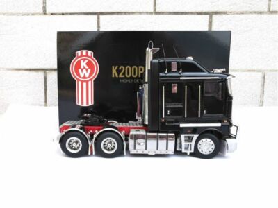 Exclusive Kenworth K200 Prime Mover Truck Black 1/32 DieCast Exclusive Kenworth K200 Prime Mover Truck Black 1/32 DieCast