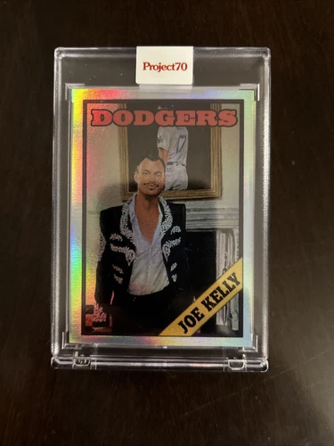 2021 Topps Project 70 Joe Kelly By Jonas Never Rainbow Foil 45/70 #419