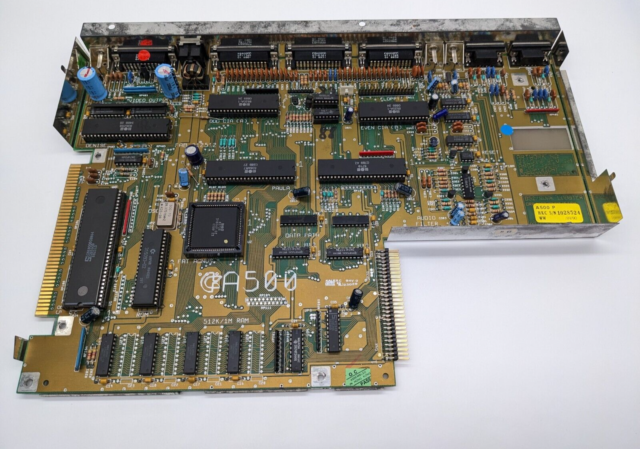 Amiga 500 Mainboard Rev. 6A Agnus 8372A / incl. ALL CHIPS + IC&#039;s FULL WORKING
