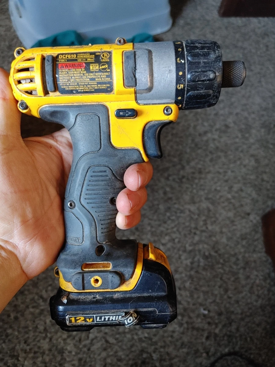 Dewalt DCF610 12V 1 4