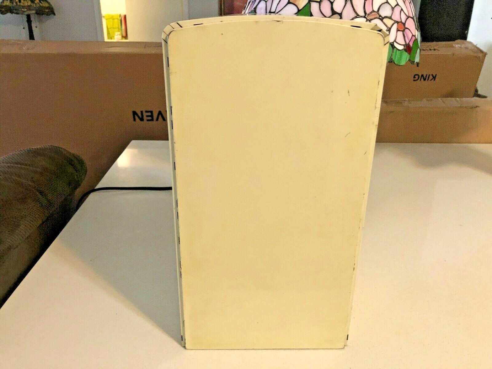 1950's Vintage Louis Marx & Co. Metal Tin Toy Refrigerator 14” Food