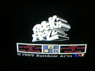 ROCK`N`ROLL  [für Commodore C64 / original 5.25'' Diskette]