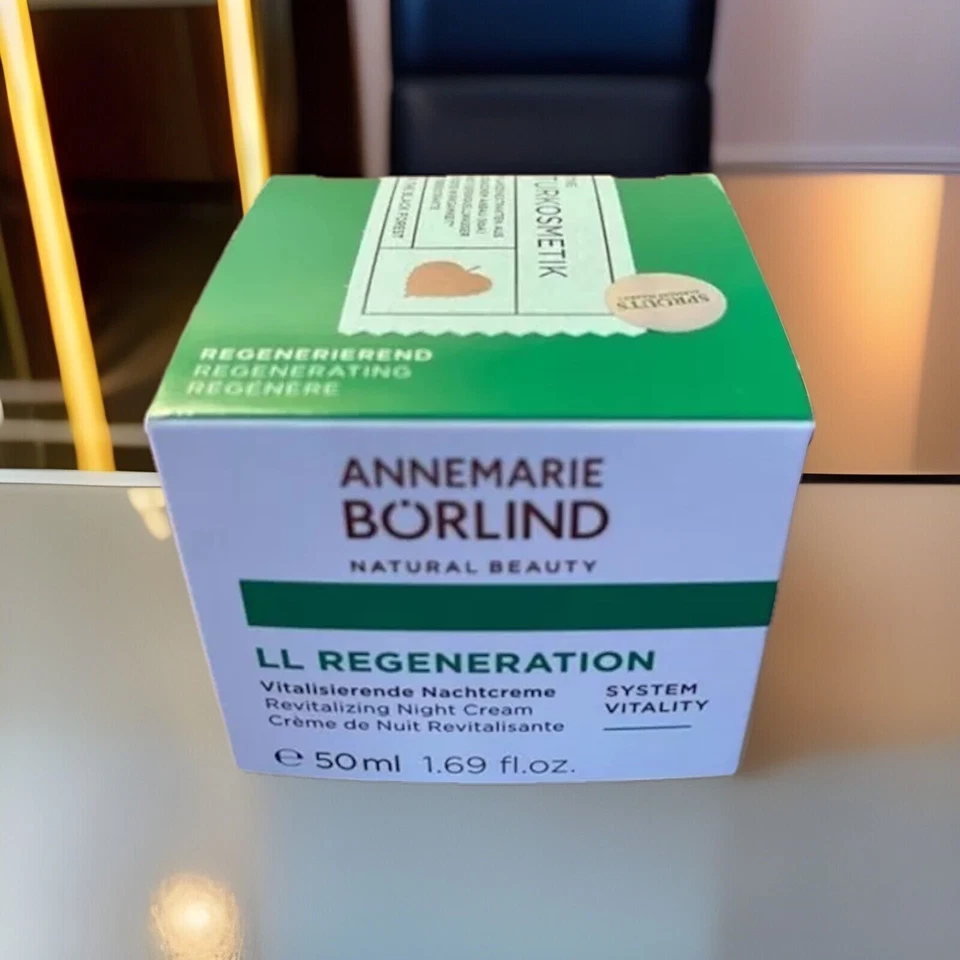 NUEVA ANNEMARIE BÖRLIND - LL REGENERATION Crema de Noche Revitalizante 1.69 OZ-Alemania Foto 4 de 4