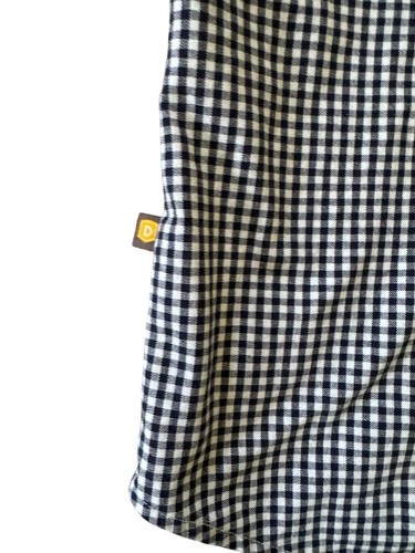 Dennis Uniform Girls G14 Shirt Top Black White Checked Short Sleeve Button Up - Picture 9 of 10