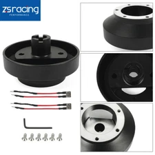 6 Bolt Quick Release Steering Wheel Short Hub Adapter For Honda Civic 2001-2011