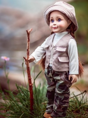 toddler fishing vest and hat