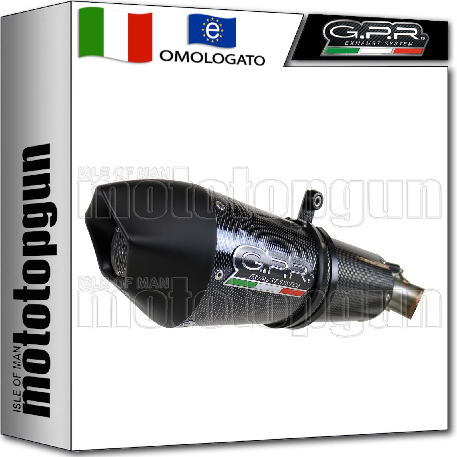 GPR SCARICO OMOLOGATO GP EVO4 POPPY VOGE VALICO 525 DSX 2023 23 2024 24