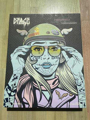 D*Face Permanent Impermanent Sonderedition 1. Handgedrucktes Cover SIGNIERT