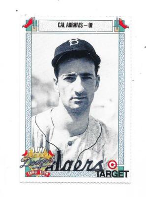 CAL ABRAMS 1990 DODGERS TARGET # 7 **FREE SHIPPING**
