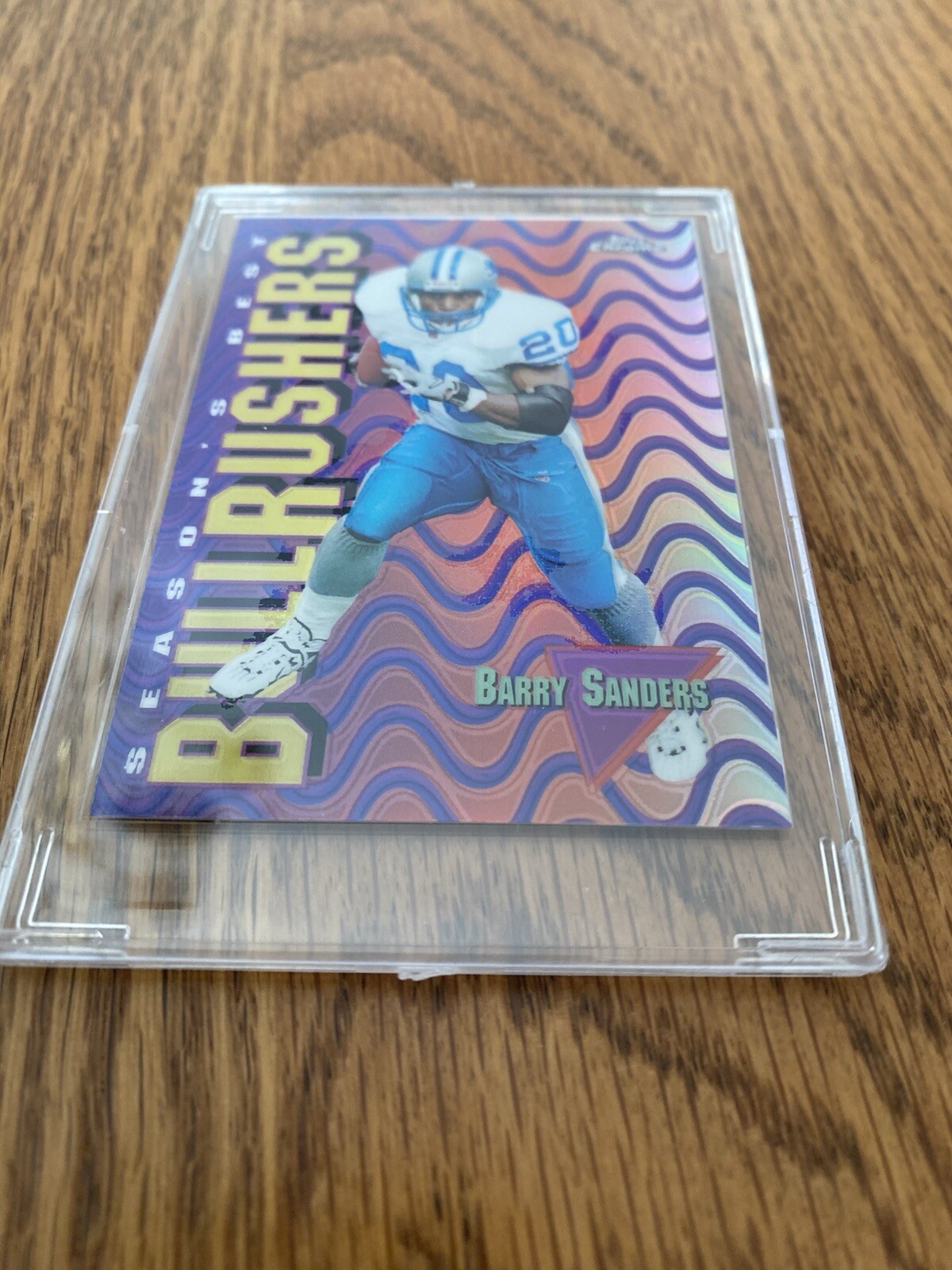 1999 Topps Chrome - Season's Best Bullrushers Refractor #SB4 Barry Sanders