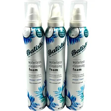 Batiste Waterless Cleansing Foam / Cleanse + Shine with Coconut Milk - 3 Pack