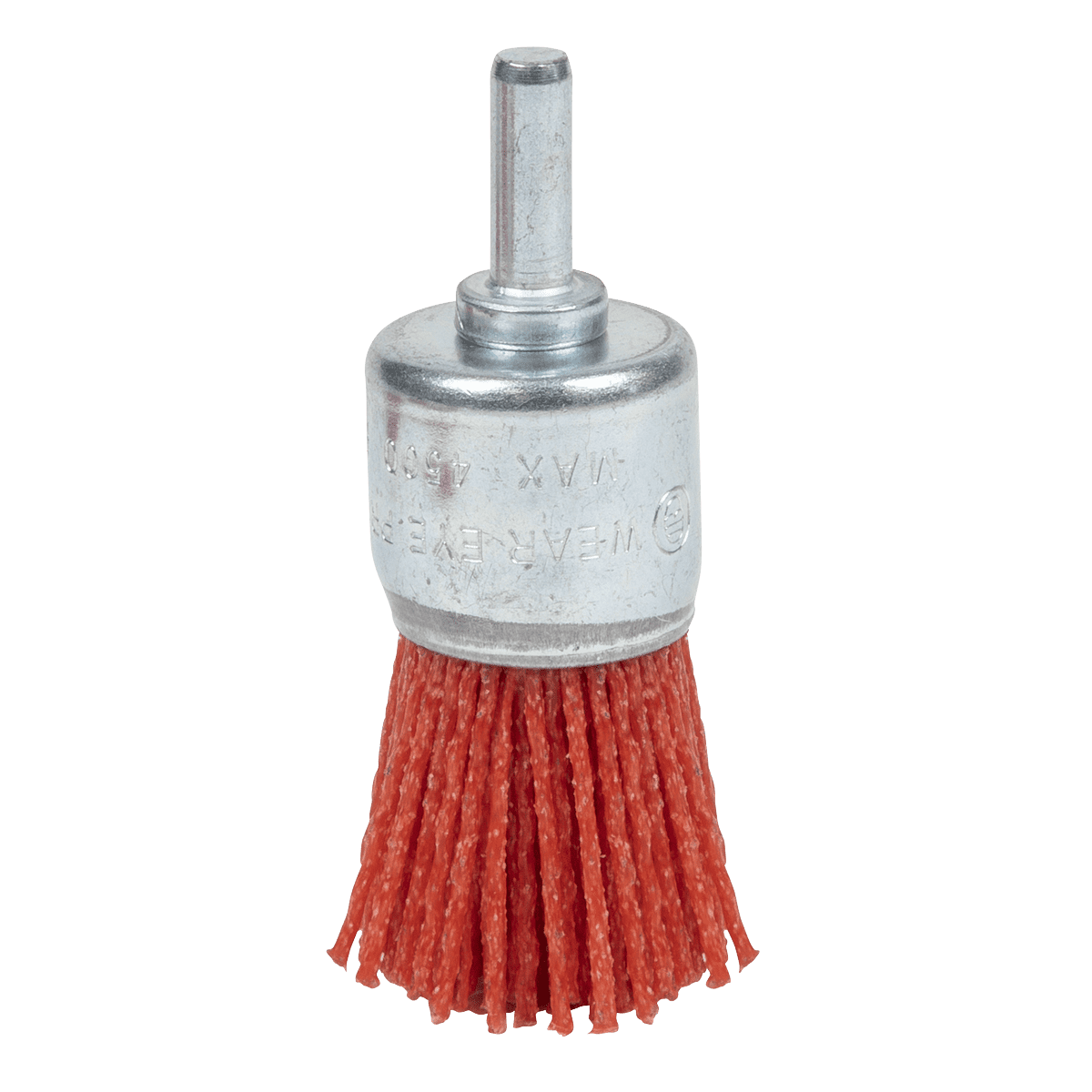 Sealey NFBE25 25mm Nylon Filament End Brush with 6mm Shaft