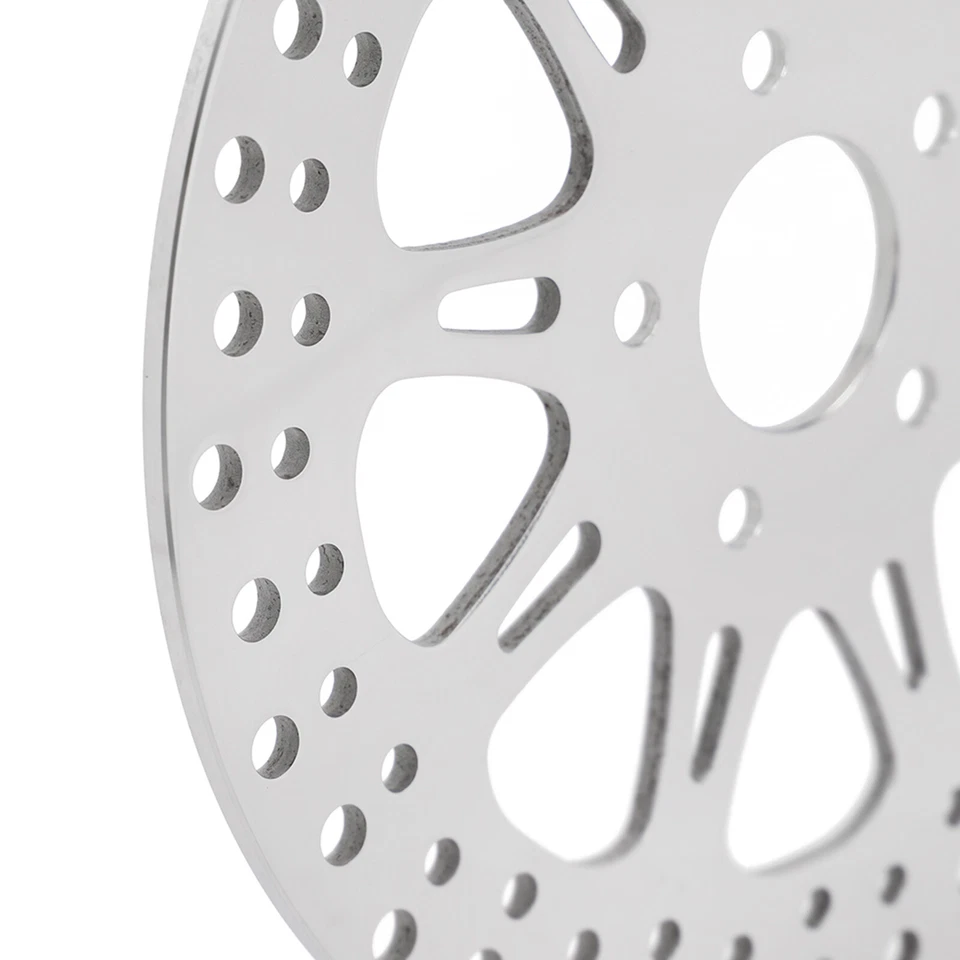 Rotor de freio traseiro polido 11,5 pol Heritage Softail Fatboy FXST FXSTC FXSTS 84-99 - Imagem 4 de 4