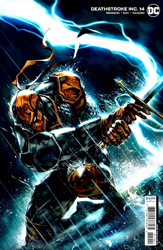 DEATHSTROKE INC #14 IVAN TAO CARD STOCK VARIANT 1ST PRINT 2022 DC COMICS NM