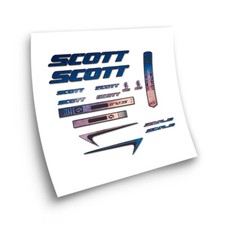 STAR SAM® Adesivo telaio della Bici SCOTT SCALE 2 Galaxy Adesivi Bike Stickers