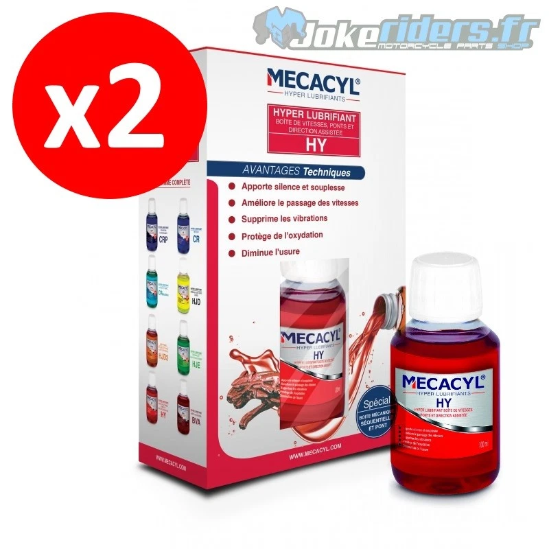 [-5%] 2x MECACYL HY 100ml - Boites de Vitesse Mécanique ou Séquentielle, Hydrau.