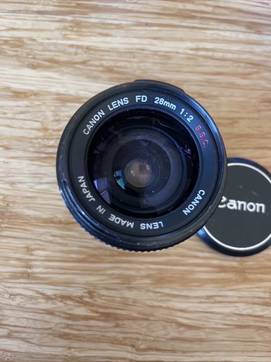 FD 28mm F2 S.S.C.　No.17392#230579 Excellent +++++** Canon FD 28mm f/2 S.S.C. SSC Wide Angle MF