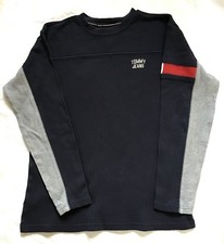 YOUTH VINTAGE TOMMY HILFIGER LONG SLEEVE SWEATER Large BOYS KIDS