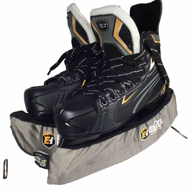 Erik Sports Canadian R50 Men's Ice Hockey Skates Size 6 With Elite Hockey Guards