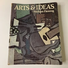 Arts and Ideas William Fleming Vintage 1974 Book Humanities Painting Sculpture