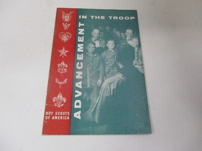 1950 Advancement In The Troop 1960 Printing Boy Scouts of America BSA