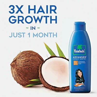 Parachute Advansed Coconut Hair Oil- 300ml - US seller-Multi Pack Discounts