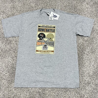 Vintage Oregon State Notre Dame 2001 Fiesta Bowl Shirt Mens Large Gray Football
