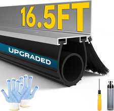 Universal Garage Door Bottom Seal Kit 16.5 Ft Heavy Duty Weatherproof Epdm Universal Garage Door Bottom Seal Kit 16.5 Ft Heavy Duty Weatherproof Epdm