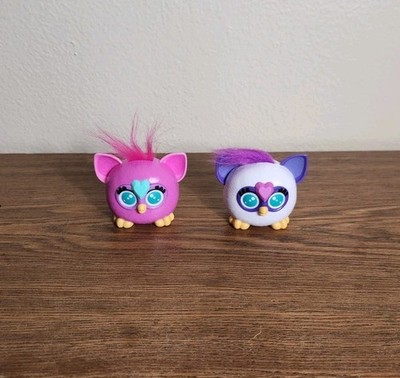 2026 Burger King Furby White + Pink Lot Of 2 Kid Meal Toy New