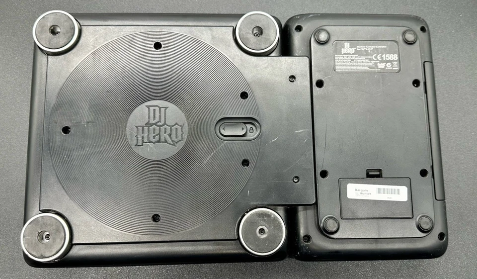 DJ Hero Wireless Turntable Controller for PS2, PS3 - Tested - NO DONGLE 8826 - Image 3 of 4