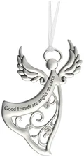 Ganz Angels By Your Side Ornament - Good friends are angels on earth
