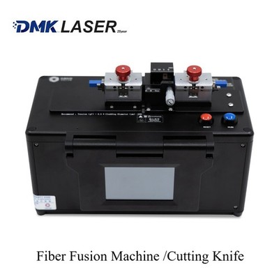 DMK Fiber Fusion Splicer Fiber Cleaver Knife For Raycus MAX JPT  Laser Source