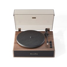 Crosley Stave Record Player - Walnut/Gold