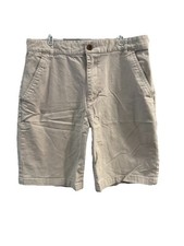 2 Old Navy Boys Youth Size L - 16 Husky Grey Fleece Athletic Shorts Pull On