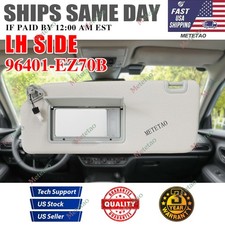 Lh Driver Side Sun Visor Wlight For 04-24 Nissan Titan Qx56 Armada 96401-ez70b Lh Driver Side Sun Visor Wlight For 04-24 Nissan Titan Qx56 Armada 96401-ez70b