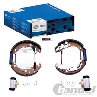 Hella BREMSBACKEN-SATZ 180Mm Hinterachse Passend FüR Ford Fiesta KA | 8DB 355
