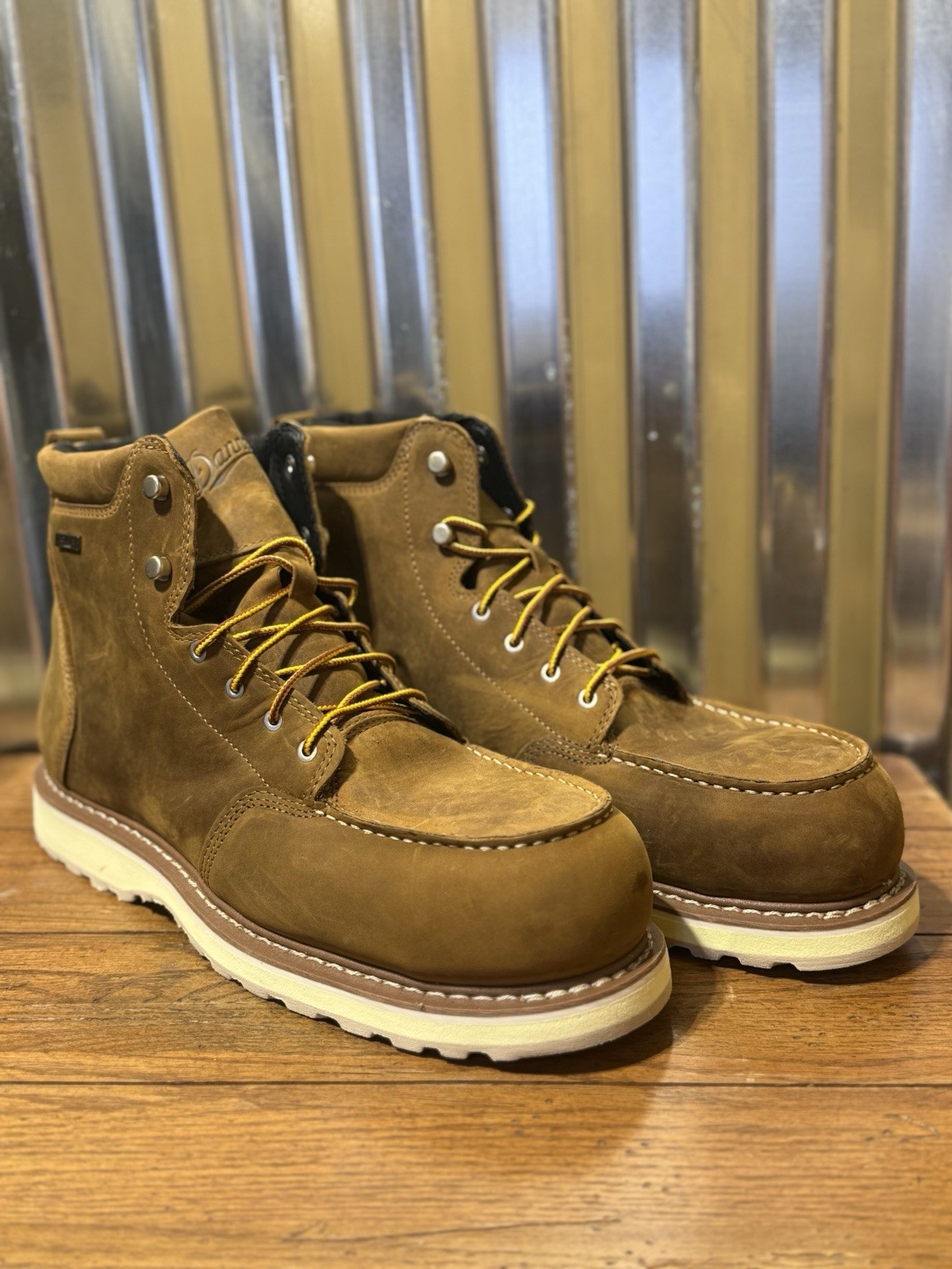 Danner Cedar River Aluminum Toe Work Boot Size 14D Brand New Lace Up