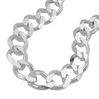 Armband 11X2Mm Weitpanzer Silber 925 23Cm | Gallay | EAN 4051288042776