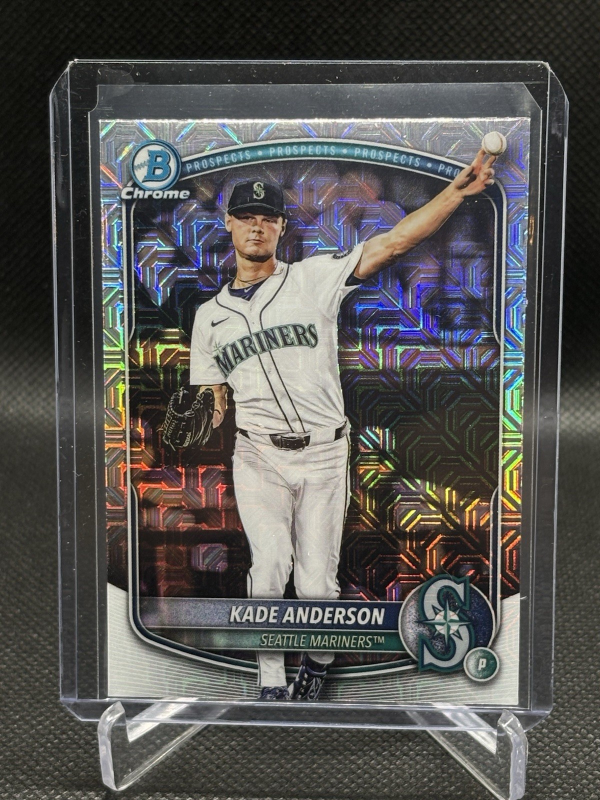 2025 Bowman Draft Mega Mojo Kade Anderson SP IMAGE VARIATION #BDC-3 Seattle