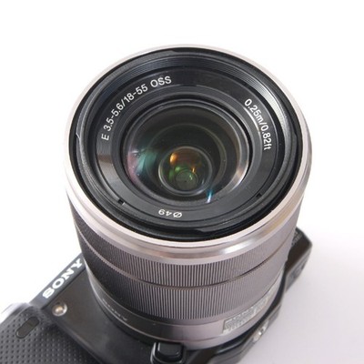 Sony Alpha NEX-5N 16.1MP Digital Camera Black Kit w/ 18-55mm Lens