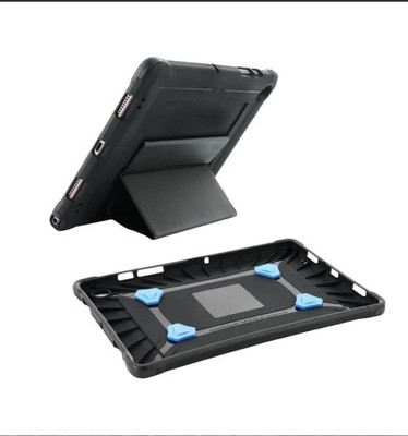 Mobilis Protech Tablet-Hülle Samstag Galaxy Tab A8  Case+ Kickstand+ Handstrap 