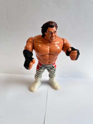 WWF WWE BRUTUS BEEFCAKE HASBRO WRESTLING ACTION FI...