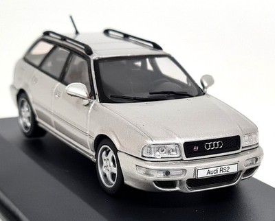 Solido 1/43 - Audi RS2 Avant 1995 Polar Silver Diecast Scale Model Car