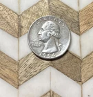 New Listing1 Circulated Washington 90 % Silver Quarter