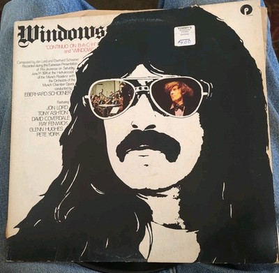 Jon Lord Windows Gatefold LP Album Vinyl Record TPSA 7513 Purple Records - EX